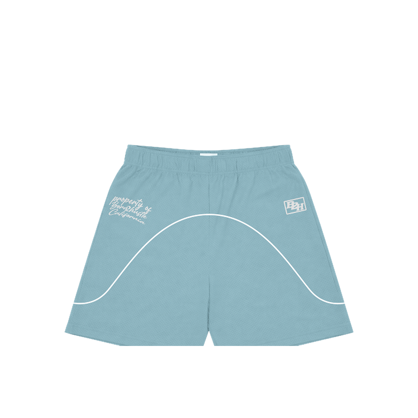 Born2Hustle We$tSide Men's Short Set  - Blue