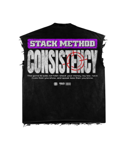 Stack Method " Sleeveless T-Shirt