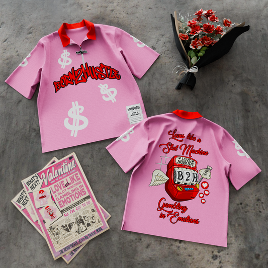 Limited Edition " V-Day " Zipped Polo