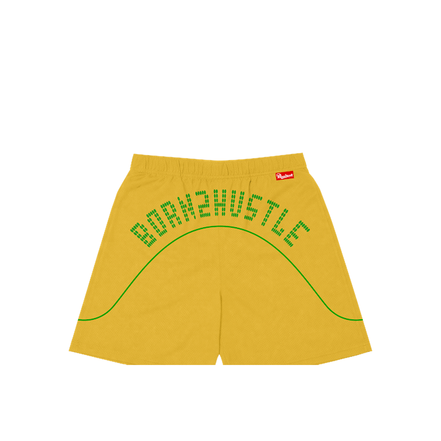 Born2Hustle We$tSide Men's Short Set  - Yellow