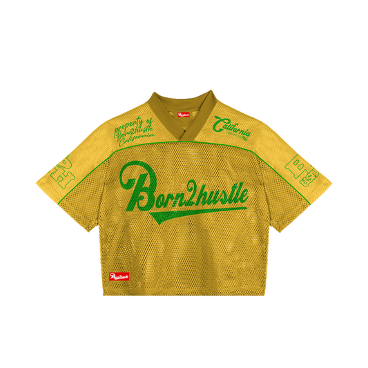 Born2Hustle We$tSide Men's Short Set  - Yellow