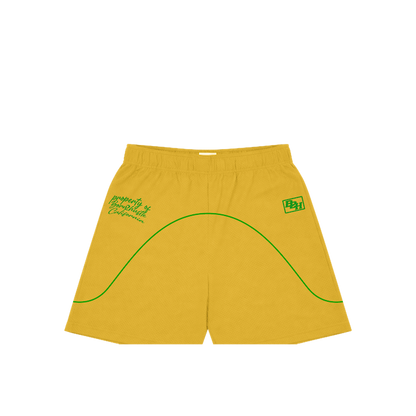Born2Hustle We$tSide Men's Short Set  - Yellow