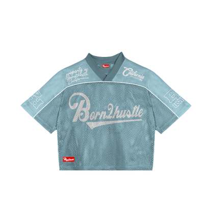 Born2Hustle We$tSide Men's Short Set  - Blue