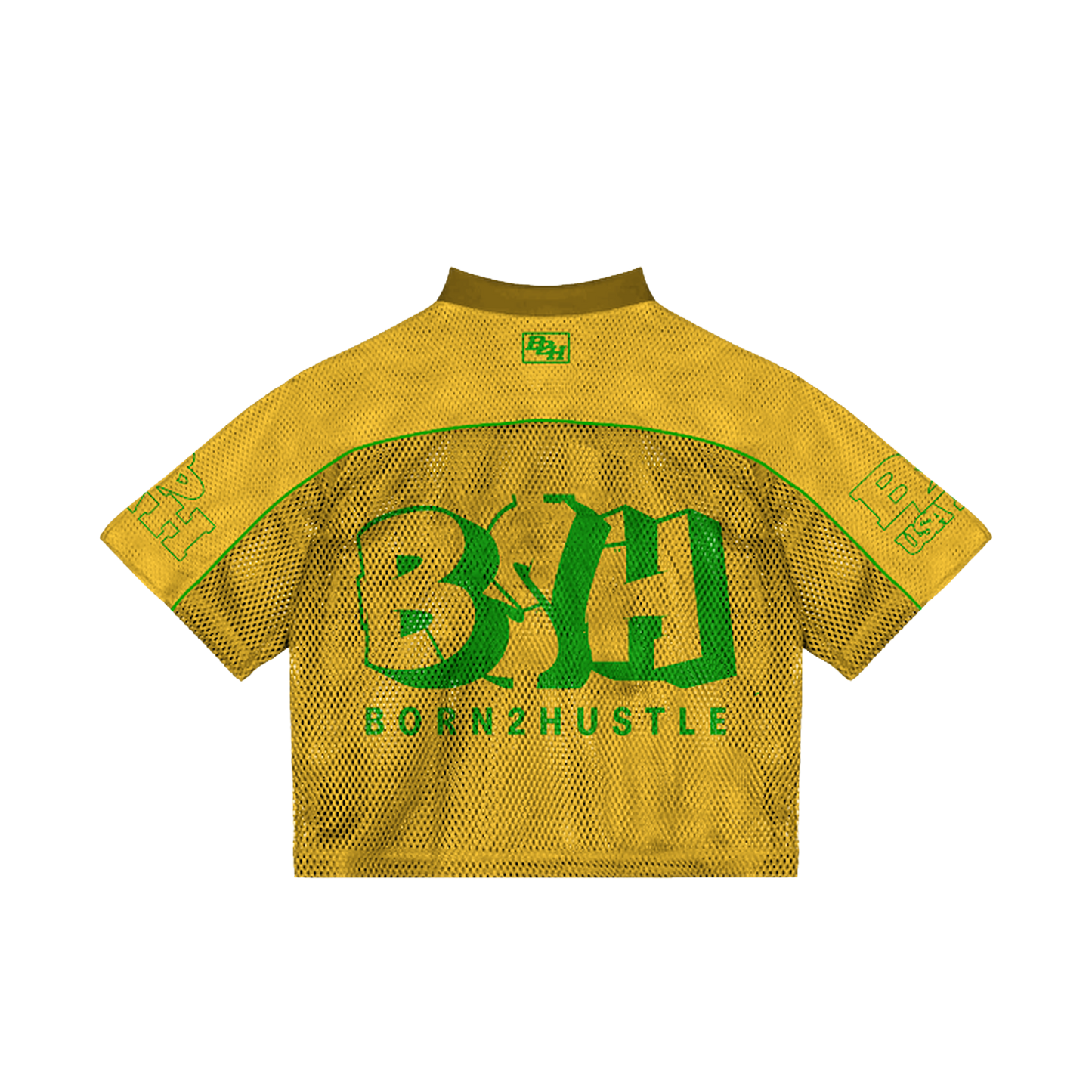 Born2Hustle We$tSide Men's Short Set  - Yellow