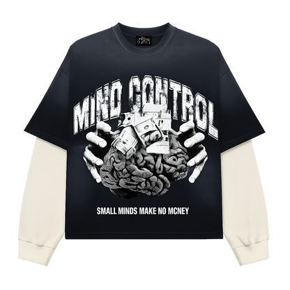 Small Minds " Long Sleeve Double Layer " T-Shirt
