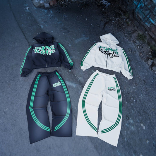 Born2Hustle “ CornerBoy ” Zipped Sweatsuits